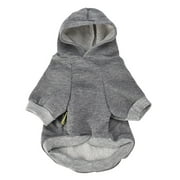 Little Puppy Shirt Hoodies for Dog Cute Comfy Vest Tops 2022 Fashion Pet Apparel Dog Cat Pet Outfit Grey X-Small