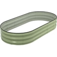 thumbnail image 6 of Raised Garden Bed Kit 4x2x1 ft Galvanized Metal Planter Box Outdoor Large Raised Planters for Vegetables Flowers Herbs with Safety Edging, 6 of 6