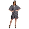 thumbnail image 3 of Moomaya Printed Bikini Coverup Caftan Dress Kaftan Dresses For Women Plus Size, 3 of 6