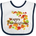 thumbnail image 3 of Inktastic Happy Thanksgiving Boys or Girls Baby Bib, 3 of 4
