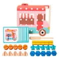 thumbnail image 2 of Juegos de combinación de tornillos de madera, juguete rompecabezas , rompecabezas con formas de juguete con tablero de tornillos, para niños Auto, 2 of 8