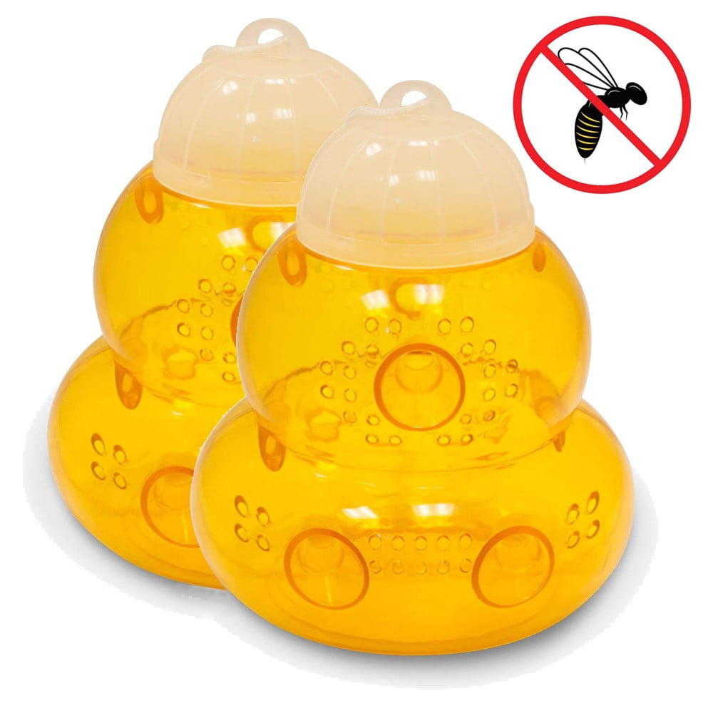 JPGIF 2pack Wasp Trap Yellow Jackets Wasp Repellent Trap