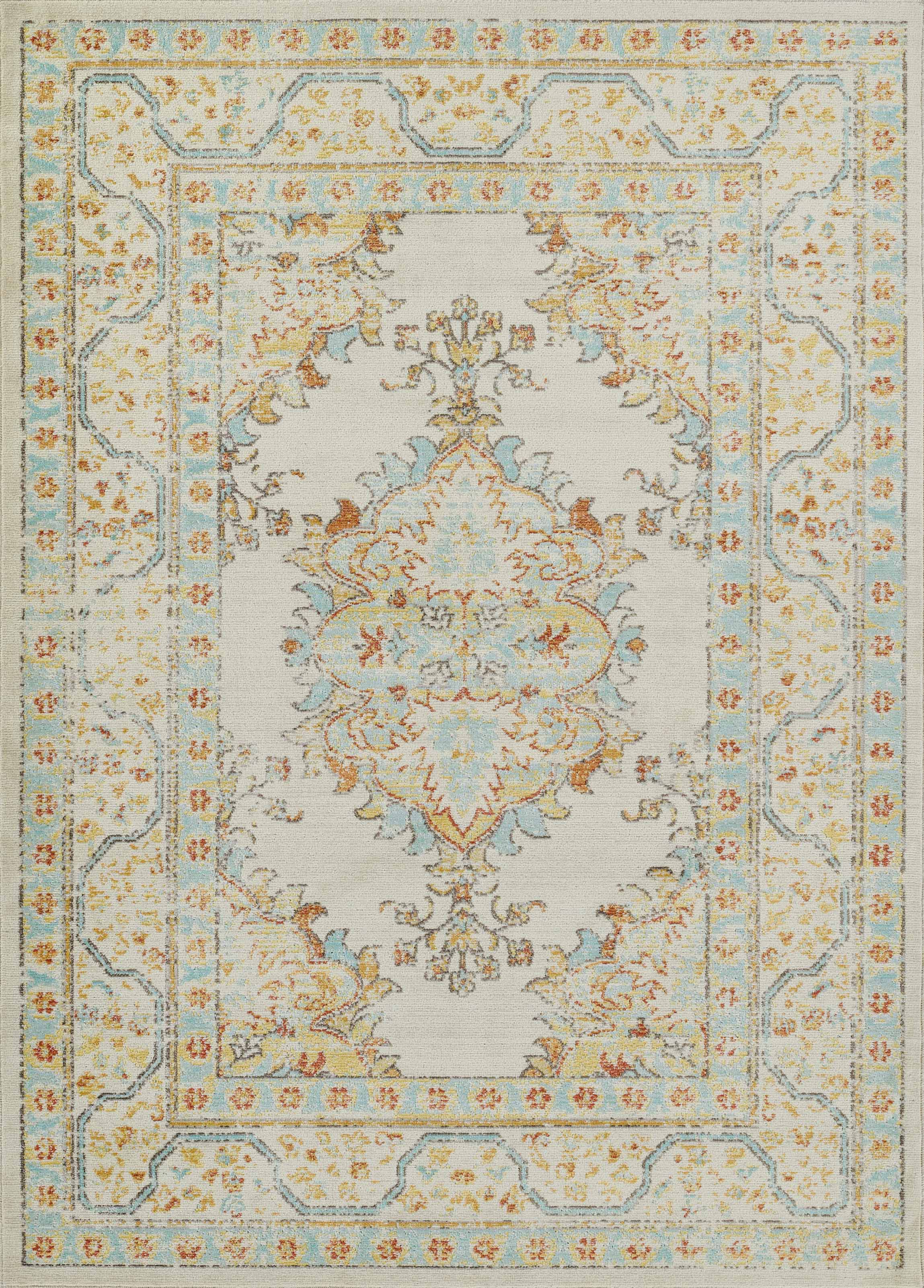 ECARPET Esme Traditional Area Rug for Living Room, Bedroom, Dining Room, Entrance, Hallway and More.