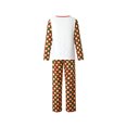 thumbnail image 5 of Meihuid Matching Pajamas Set for Family Fleece Christmas Sleepwear Zipper Jumpsuit, 5 of 10
