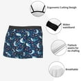 thumbnail image 6 of Balery Sea Sharks Men's Boxer Briefs, Soft and Breathable Cotton Underwear with nylon Waistband-Medium, 6 of 9