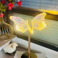 thumbnail image 1 of Luz LED de ambiente luz de mesa de mariposa acrílica de Metal decoración artística para dormitorio táctil, 1 of 7