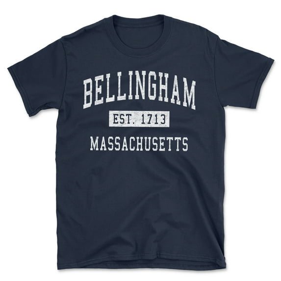 Bellingham Massachusetts Classic Established Men's Cotton T-Shirt