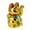 Gold, variant on Riousery Home Desktop Solar Energy Waving Arm Fortune Cat 5 Inches / 12.7 cm Lucky Fortune Cat For Home Car Dashboard Decor Inviting Wealth Figurine White