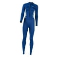 thumbnail image 3 of Traje de Baño de Cuerpo Completo Sunnimix con Cremallera Frontal Azul XS, 3 of 8