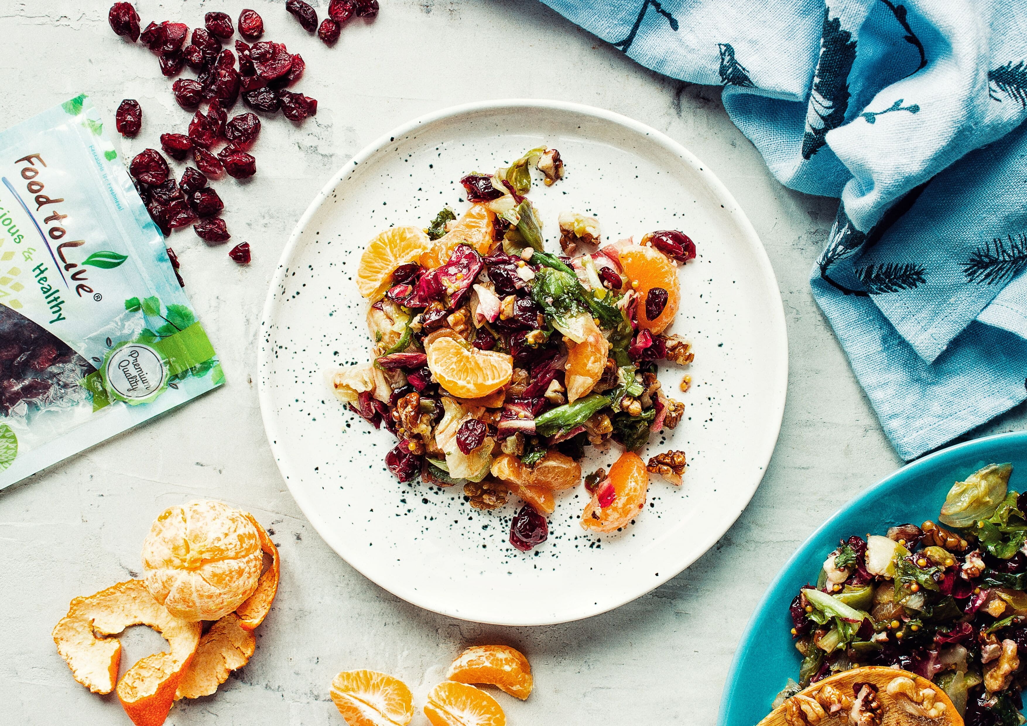 Dried Cranberries, 5 Pounds - Raw, Vegan, Kosher - by Food to Live