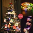 thumbnail image 4 of Christmas Sale! Christmas Shining Ribbon Fairy Lights,13ft LED Christmas Lights Window Curtain String Light 40 LED Battery Powered Waterproof String Lights for Christmas Wedding Party Xmas Tree Decor, 4 of 8