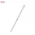 thumbnail image 3 of Seitruly Nail Cuticle Pusher Double End Nail Polish Remover Tool Kit Stainless Steel Manicure Trimmer, GT01 Type3 NO3 Seitruly CE000322-01, 3 of 6