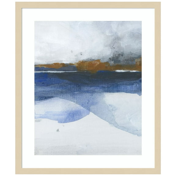 Amanti Art Horizon 26 Wood Framed Wall Art Print