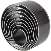 1set Leather Hole Punch Die Round 8pcs Hole Hollow Punch 20 25 30 35 40 45 50 55mm High Carbon Steel Circle Cutter Tool Cutting Leather Hole Punch Set for Belts EVA Foam Fiber Board Clay Craft