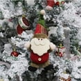 thumbnail image 5 of Linyer Christmas Tree Doll Pendant Household Small Size Interesting Indoor Scene Layout Festival Adornment Xmas Pendants Plush Toy Prop  Type 1, 5 of 6