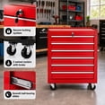thumbnail image 2 of Memoryfield Rolling Tool Chest, 6 Drawer Tool Storage Cabinet with Locking System, Tool Cart Organizer for Garage Workshop, Red, 2 of 7