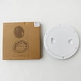 thumbnail image 4 of White Plastic Off Deck Screw Access Hatch Cover for Marine Boat RV - 6inch, 4 of 6