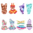 thumbnail image 2 of Swimsuits Set Lovely Miniature Bathing Bikini Beach Outfits Dollhouse Swimwear Toys Clothes Play House Accessories heqiyong LED, 2 of 2