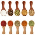 thumbnail image 5 of LNGOOR Small Wooden Salt Spoon, 20 Pack 3" Mini Wood Spice Spoon with Short Handle, Perfect for Jam, Spices, Sugar, Coffee, Tea, Ice Cream, Milk Powder, 5 of 7