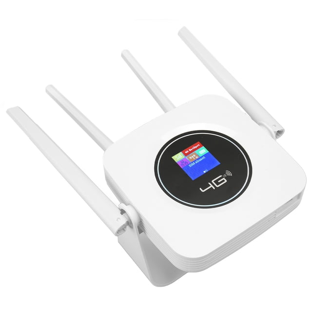Enrutador De Punto De Acceso Móvil 4G LTE, Enrutador WiFi Profesional 4G De 300Mbps 100-240V Para El Hogar