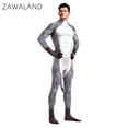 thumbnail image 5 of Disfraz de cosplay con estampado de lobo para mujer de Zawaland, traje de cobertura completa, mono de adulto, traje de carnaval Zentai con cola, traje de cosplay, 5 of 5