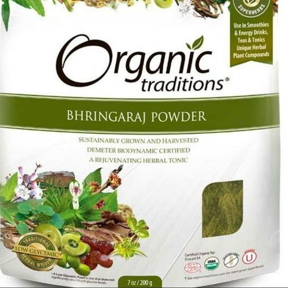 Organic Traditions - Ayurvedic Medicine Powder, 200g | Multiple Flavours