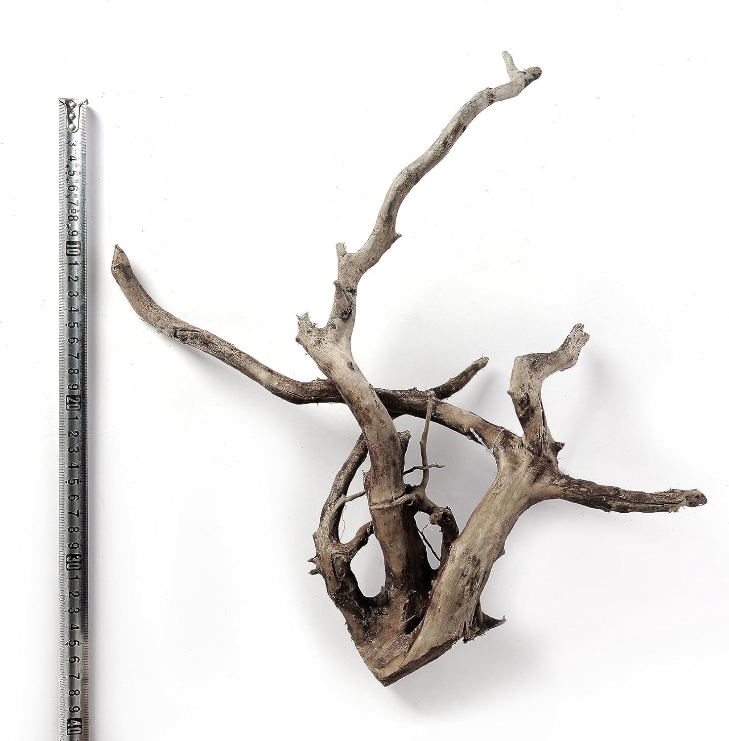 Natural Spider Wood Driftwood Branches for Aquarium Decoration (12-16 Inch, XL, 4 Pieces)