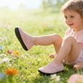 thumbnail image 2 of WAYUTE Girls Sneakers Breathable Slip On Footwear Lightweight Soft Sole Mesh Upper Toddler Kids Athletic Shoes Casual Daily Wear, 2 of 3