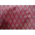 thumbnail image 4 of oneOone Cotton Silk Light Gray Fabric Argyle Check Sewing Material Print Fabric By The Yard 42 Inches Wide, 4 of 4