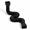 Black, variant on Green 11.5ft Extendable Flexible Gutter Downspout Extension for Rainwater Drainage