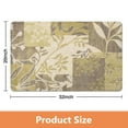 thumbnail image 4 of 20x32 in Green Bath Mat - High Absorbency, Non-Slip - Thick Shag Carpet with Cute Plant Design - Machine Washable Rug for Bathroom Beauty, 4 of 5