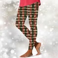 thumbnail image 2 of Mepaouo Womens Christmas Leggings Xmas High Waist Tight Winter Warm Sexy Skinny Yoga Pants(Black,XL), 2 of 4