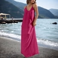 thumbnail image 2 of Summer Dresses for Women 2026 Backless Maxi Dress Casual Loose Long Vacation Clothes Beach Outfits for Women Cruise Wear 2026 Flowy Vestidos Casuales Para Mujer, 2 of 6