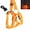 Orange, variant on LED Dog Harness,USB Rechargeable Lighted Dog Harness,Comfortable Glow in Dark Dog Harness for Your Small Medium Large Dogs Night Safety Walking (White,L)