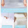 thumbnail image 4 of Wolfrail Disposable Line Shower Cover, Waterproof Elbow Knee Wound Protect Guard, 20 Pcs + 2 Tapes, Circ. Size 17" - 22", 4 of 5