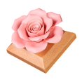 thumbnail image 3 of Difusor de aceite esencial Cerámica decorativa Linda artesanía Moda Base de madera, difusor de aromaterapia pasivo para escritorio Habitación Coche BLESIY Difusor esencial, 3 of 7