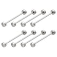 thumbnail image 1 of Unique Bargains 8Pack Metal Bag Strap Connect Buckles,38x42mm Purse Screw Fixing Rivets (Silver Tone), 1 of 7