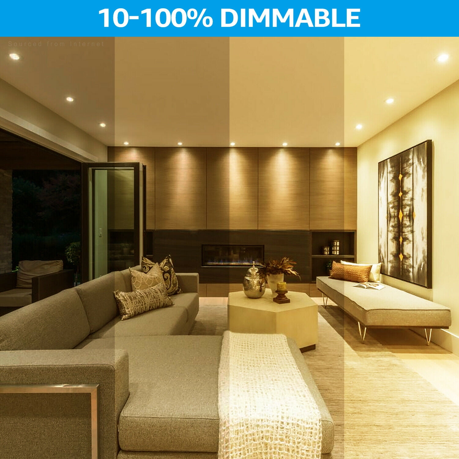 Buy TORCHSTAR 8W Dimmable PAR20 LED Spot Light Bulbs for Recessed, General Lighting, 50W