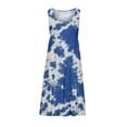 thumbnail image 4 of Vestido suelto de playa sin mangas con estampado informal de verano para vacaciones con estilo para mujer OAVQHLG3B Store  lin121212, 4 of 5