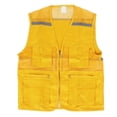thumbnail image 2 of Chaleco de Ropa de Trabajo Voluntario para eventos Múltiples Bolsillos Amarillo, 2 of 7