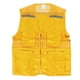 thumbnail image 2 of Chaleco de Ropa de Trabajo Voluntario para eventos Múltiples Bolsillos Amarillo, 2 of 7