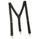 thumbnail image 1 of Tirantes para hombre jinwen Pantalones ajustables Tirantes para eventos formales de negocios Jeans negro, 1 of 8
