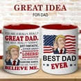 thumbnail image 2 of Dad Gifts - Dad Mug - Best Dad Ever Coffee Mug - Gift for Men - Father'S Day Mug for Dad - Unique Christmas, Birthday Gift for Dad, Daddy, Father from Daughter, Son, Mom - Ceramic Mug 11 OZ, 2 of 7