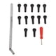 thumbnail image 4 of Herramienta De Instalación De Vástago De Válvula, Kit De Extractor De Vástago De Válvula De Neumático Resistente Sin Daños Para Bicicletas RVs ANGGREK Otros, 4 of 8