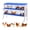 Blue, With Bracket, variant on QinaQin Egg-Laying Boxes for Chickens, 6/8/10-Compartment Pull-Out Egg-Laying Boxes, Pull-Out Egg Collection Boxes with Lids To Protect Eggs