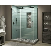 Aston Sen984ez.Uc-563680-R Coraline Xl 80" High X 56" Wide X 36" Deep Sliding Frameless