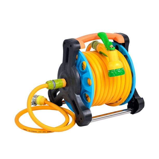 Galileo Retractable Water Hose Reel Flexible Garden Hoses Connector Kink Free And Convenient Storage Com - Free Standing Retractable Garden Hose Reel Galileo Retractable Water Hose Reel Flexible Garden Hoses Connector Kink Free And Convenient Storage Com - Free Standing Retractable Garden Hose Reel