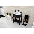 thumbnail image 2 of Kingston Brass KSD3545CG Fuller One-Handle Single-Hole Bathroom Faucet with Deck Plate and Push Pop-Up Drain, Oil Rubbed Bronze, 2 of 7