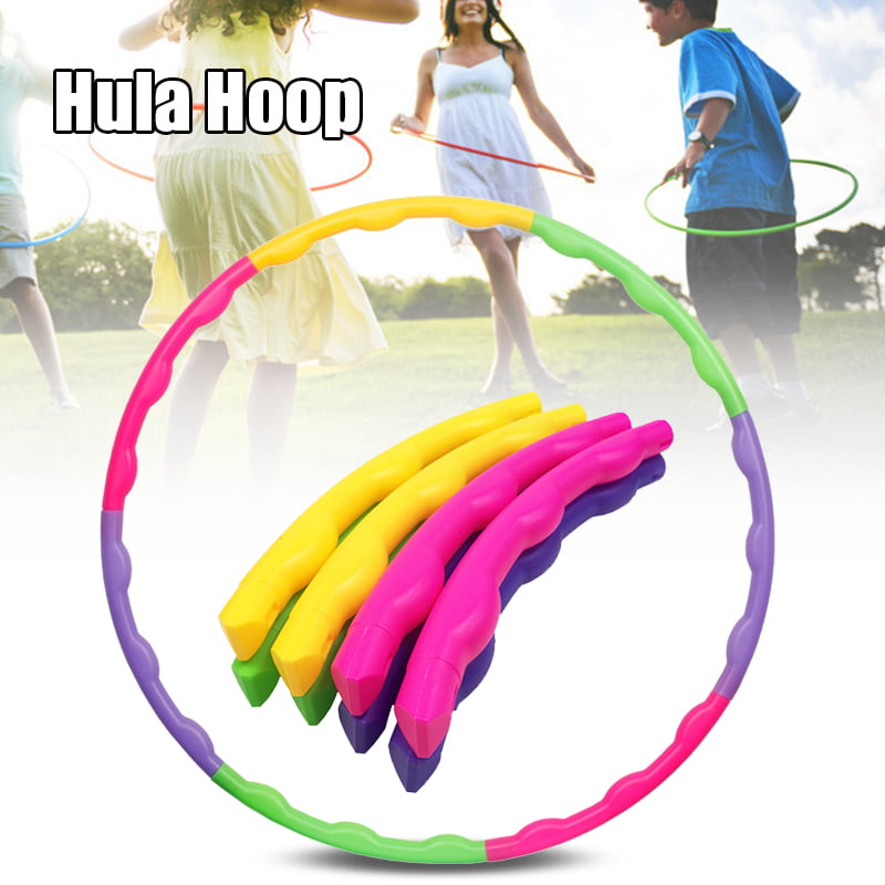10 x Plain Plastic Hula Hoop Children Adult Exercise Fitness Indoor outdoor 55cm 