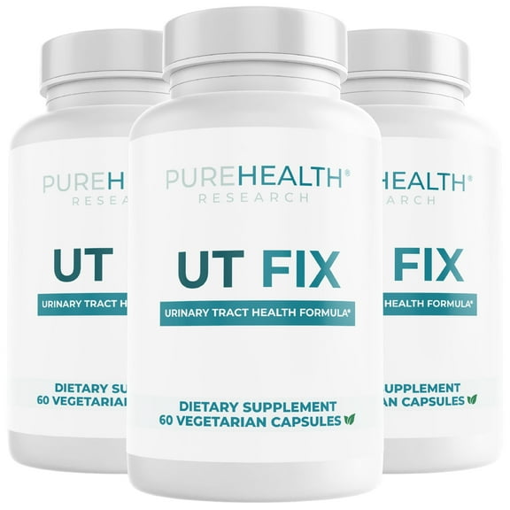 UT FIX D Mannose with Cranberry Supplement for Uti & Urinary Tract Health by PureHealth Research x3